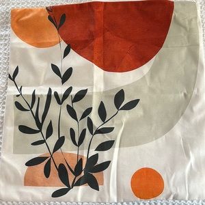 Abstract pattern throw pillow cover 45x45.